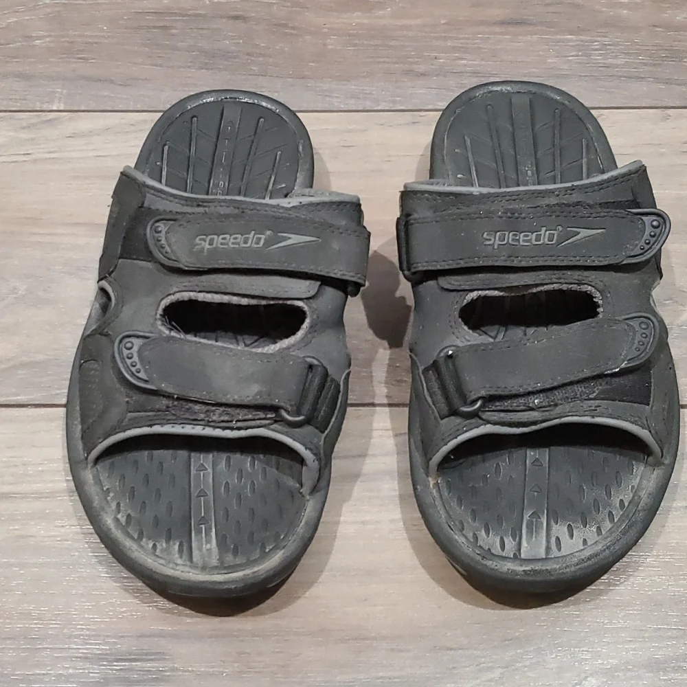 Speedo Men Comfort Athletic Flats Sandals shoes  sz 8